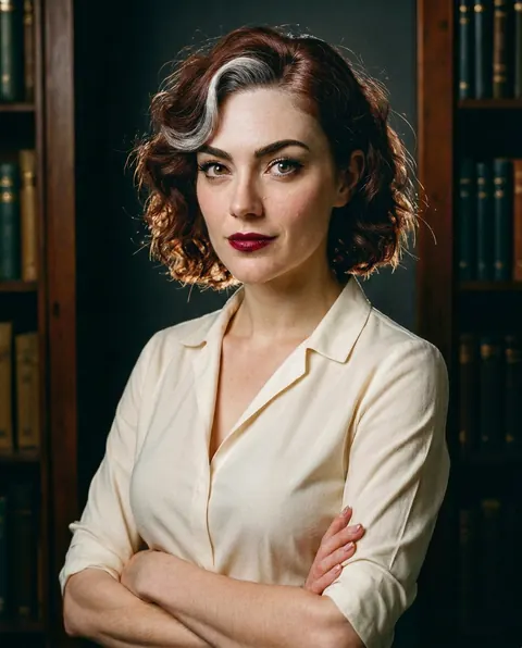Porträt von Mina van Thale